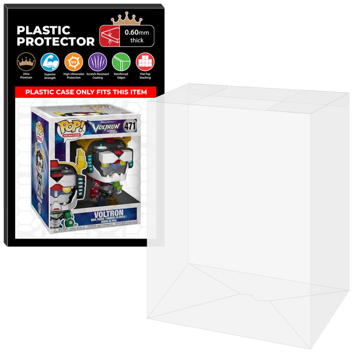 Pop Protector for 6 inch Voltron #471 Super Funko Pop - Just $13.99! Shop now at Retro Gaming of Denver