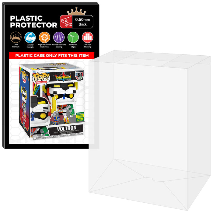 Pop Protector for 6 inch Voltron #471 Super Funko Pop - Just $13.99! Shop now at Retro Gaming of Denver