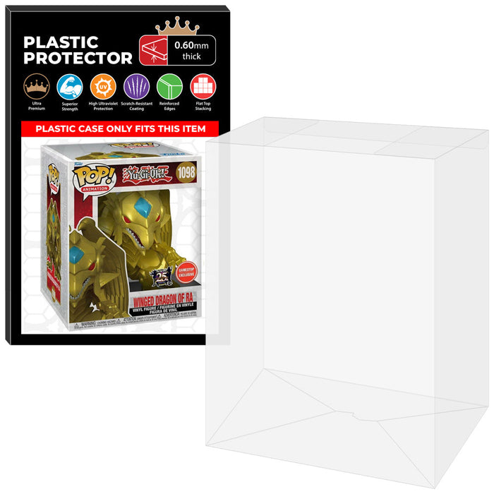 Pop Protector for 6 inch Winged Dragon Of Ra #1098 Super Funko Pop - for just $13.99! 