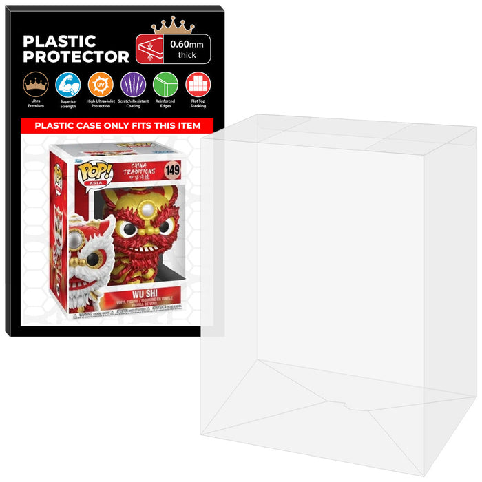 Pop Protector for 6 inch Wu Shi Yellow & Gold SDCC #149 Super Size Funko Pop - Just $13.99! Shop now at Retro Gaming of Denver