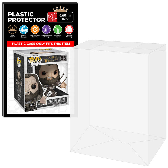 Pop Protector for 6 inch Wun Wun #55 Super Funko Pop - Just $13.99! Shop now at Retro Gaming of Denver