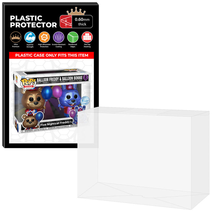 Pop Protector for 2 Pack Balloon Freddy & Balloon Bonnie Metallic Funko Pop - Just $13.99! Shop now at Retro Gaming of Denver