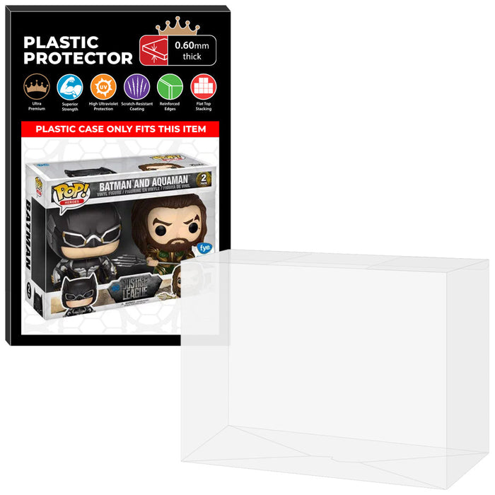 Pop Protector for 2 Pack Batman & Aquaman Funko Pop - Just $13.99! Shop now at Retro Gaming of Denver