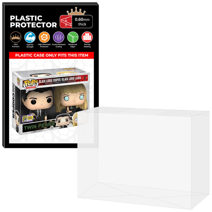 Pop Protector for 2 Pack Black Lodge Cooper & Laura SDCC Funko Pop - Just $13.99! Shop now at Retro Gaming of Denver