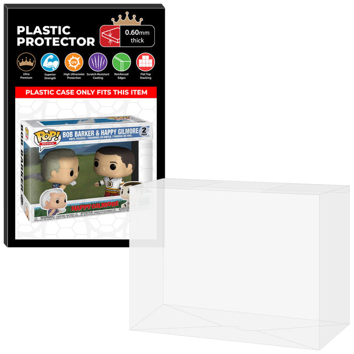 Pop Protector for 2 Pack Bob Barker & Happy Gilmore Funko Pop - Just $13.99! Shop now at Retro Gaming of Denver