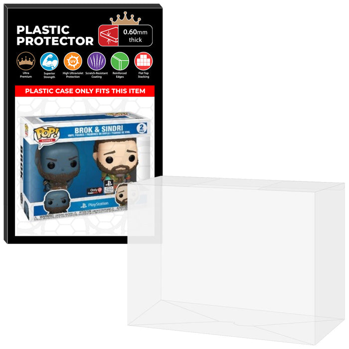 Pop Protector for 2 Pack Brok & Sindri Funko Pop - Just $13.99! Shop now at Retro Gaming of Denver