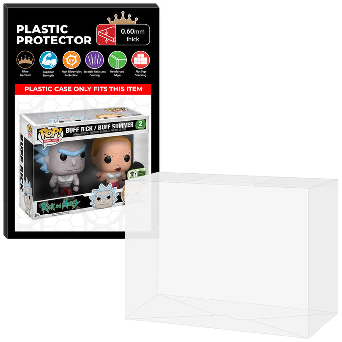 Pop Protector for 2 Pack Buff Rick & Buff Summer ECCC Funko Pop - Just $13.99! Shop now at Retro Gaming of Denver