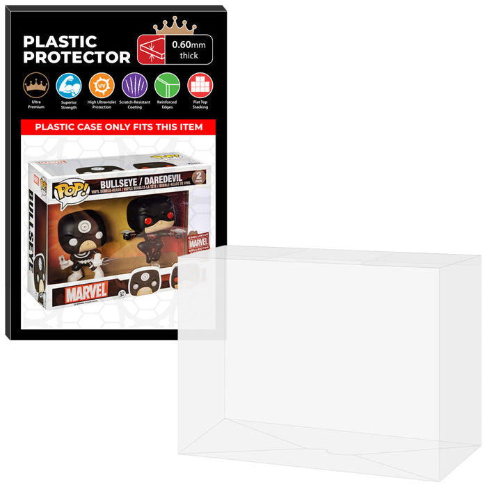 Pop Protector for 2 Pack Bullseye & Daredevil Funko Pop - Just $13.99! Shop now at Retro Gaming of Denver