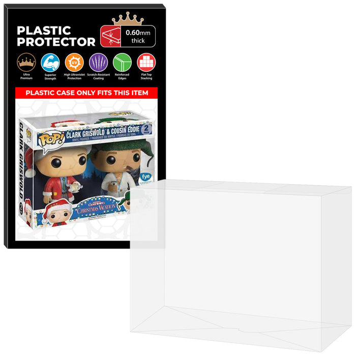 Pop Protector for 2 Pack Clark Griswold & Cousin Eddie Funko Pop - Just $13.99! Shop now at Retro Gaming of Denver