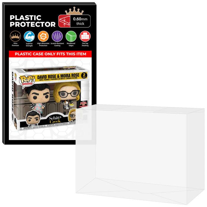 Pop Protector for 2 Pack David Rose & Moira Rose Cooking Funko Pop - Just $13.99! Shop now at Retro Gaming of Denver