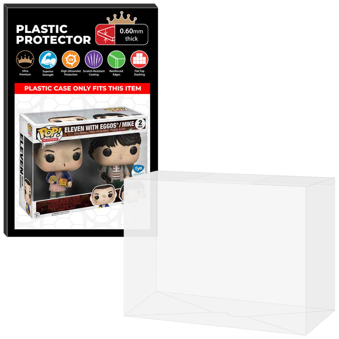 Pop Protector for 2 Pack Eleven with Eggos & Mike Funko Pop - Just $13.99! Shop now at Retro Gaming of Denver