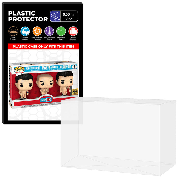 Pop Protector for 3 Pack Blink 182 Mark, Travis & Tom Running Naked Funko - Just $13.99! Shop now at Retro Gaming of Denver