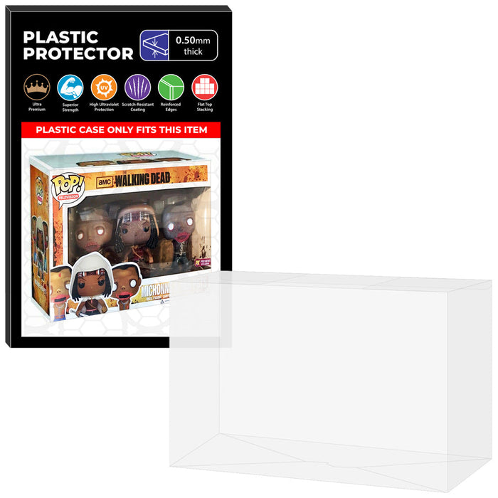 Pop Protector for 3 Pack Michonne Muddy & Her Pets Glow Funko Pop - Just $13.99! Shop now at Retro Gaming of Denver