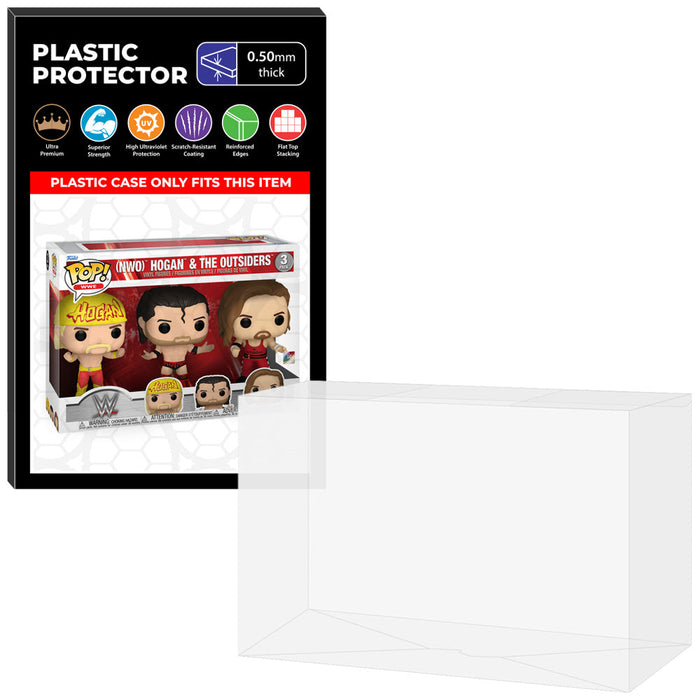 Pop Protector for 3 Pack NWO Hogan & the Outsiders Funko Pop - Just $13.99! Shop now at Retro Gaming of Denver