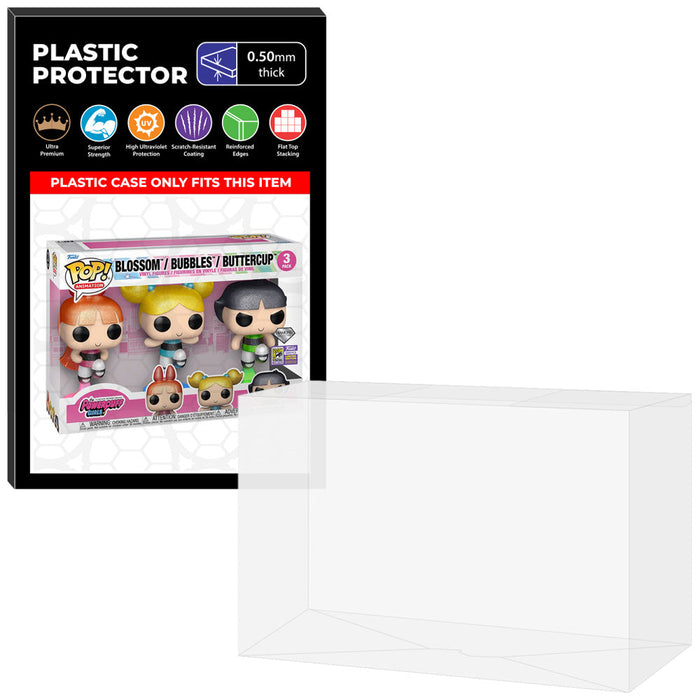 Pop Protector for 3 Pack Powerpuff Girls Diamond SDCC Funko Pop - Just $13.99! Shop now at Retro Gaming of Denver