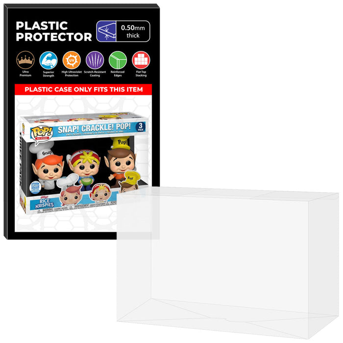 Pop Protector for 3 Pack Rice Krispies Snap! Crackle! Pop! Funko Pop - Just $13.99! Shop now at Retro Gaming of Denver