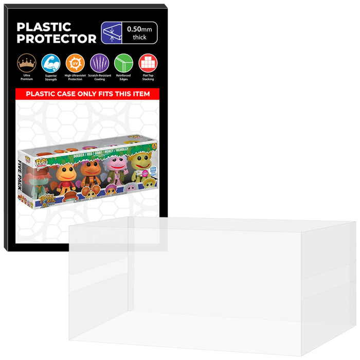 Pop Protector for 5 Pack Fraggle Rock Flocked Funko Pop - for just $15.99! 
