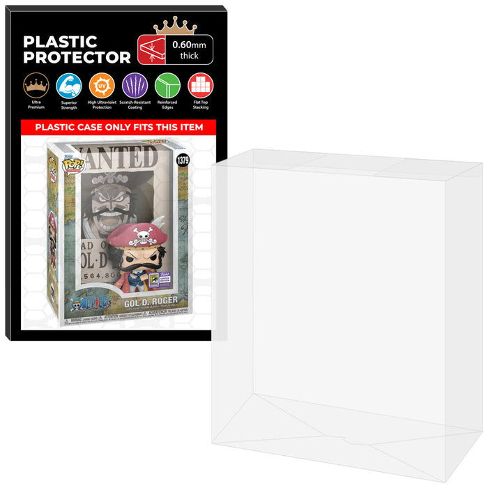 Pop Protector for One Piece Gol D. Roger SDCC #1379 Funko Pop Covers - Just $14.99! Shop now at Retro Gaming of Denver