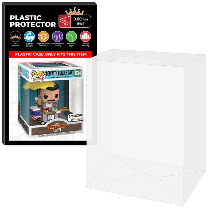 Pop Protector for Bob with Burger Cart #1224 Funko Pop Deluxe - for just $13.99! 