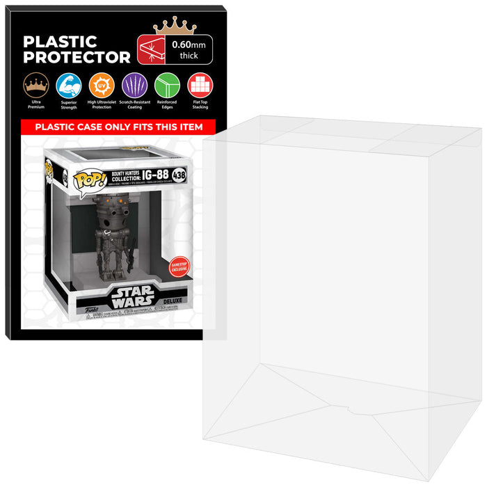 Pop Protector for Bounty Hunters Collection Boba Fett #436 Funko Pop Deluxe - for just $13.99! 