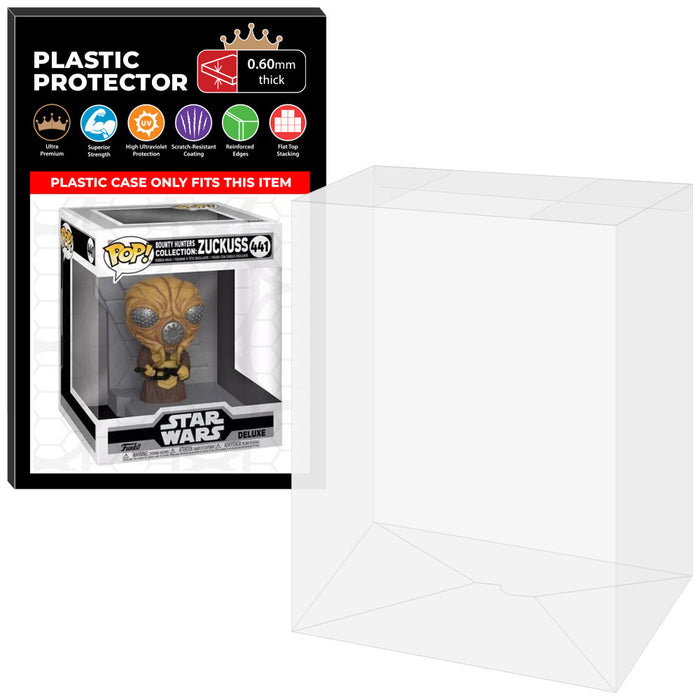 Pop Protector for Bounty Hunters Collection Boba Fett #436 Funko Pop Deluxe - for just $13.99! 