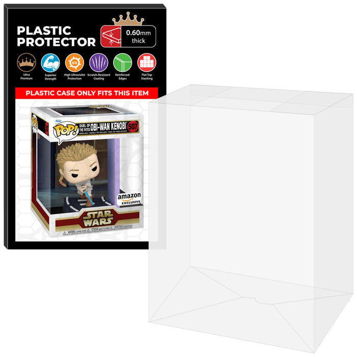 Pop Protector for Duel of the Fates Qui-Gon Jinn #508 Funko Pop Deluxe - Just $13.99! Shop now at Retro Gaming of Denver