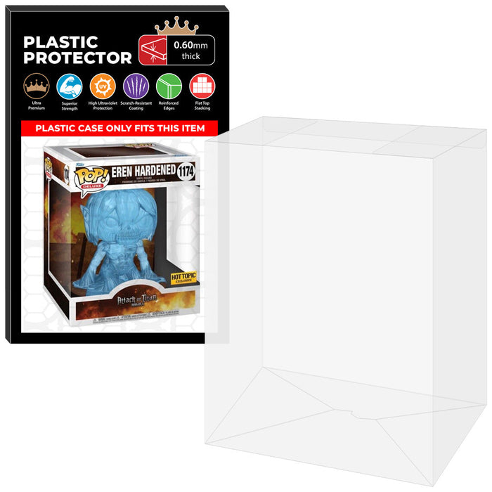 Pop Protector for Attack on Titan Eren Hardened #1174 Funko Pop Deluxe - for just $13.99! 