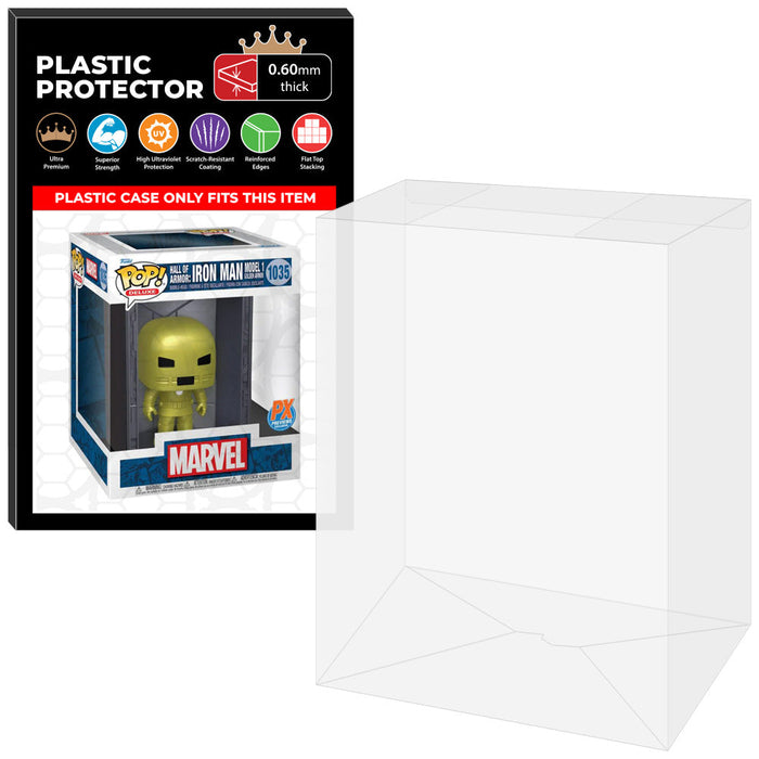 Pop Protector for Hall of Armor Iron Man Model 11 War #1037 Funko Pop Deluxe - Just $13.99! Shop now at Retro Gaming of Denver