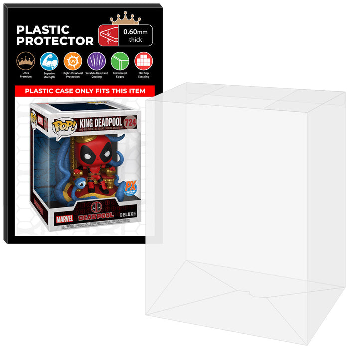 Pop Protector for King Deadpool on Throne #724 Funko Pop Deluxe - Just $13.99! Shop now at Retro Gaming of Denver