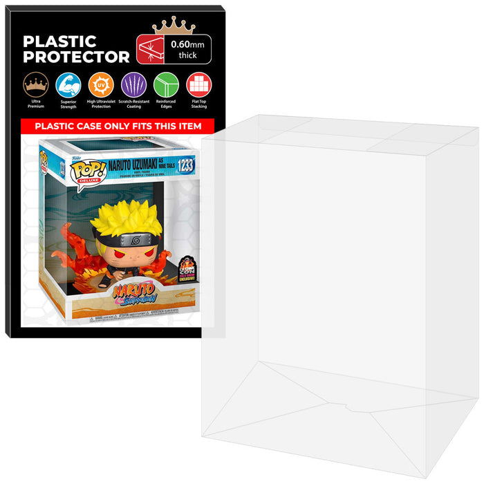 Pop Protector for Naruto Uzumaki as Nine Tails LACC #1233 Funko Pop Deluxe - for just $13.99! 