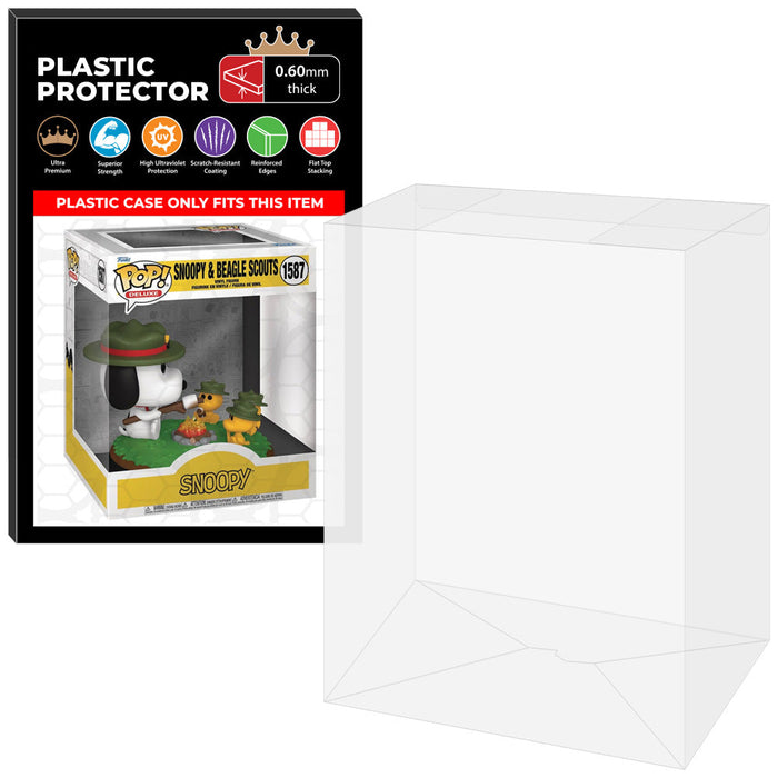 Pop Protector for Snoopy & Woodstock with Doghouse #856 Funko Pop Deluxe - Just $13.99! Shop now at Retro Gaming of Denver