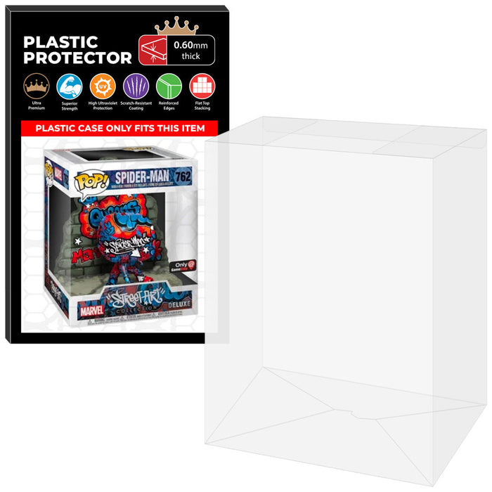 Pop Protector for Street Art Captain America #752 Funko Pop Deluxe - Just $13.99! Shop now at Retro Gaming of Denver