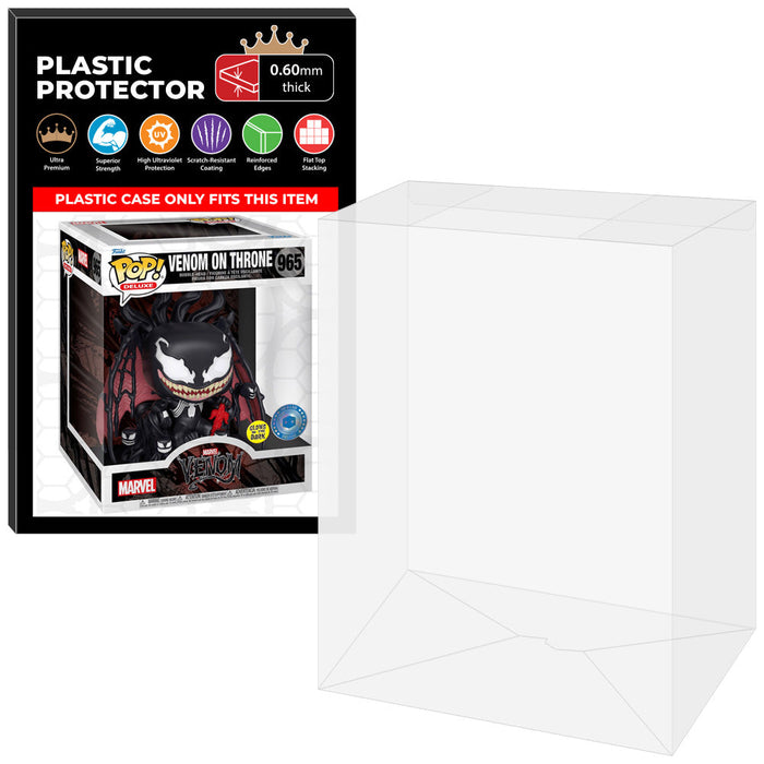 Pop Protector for Venom on Throne Glow #965 Funko Pop Deluxe - Just $13.99! Shop now at Retro Gaming of Denver