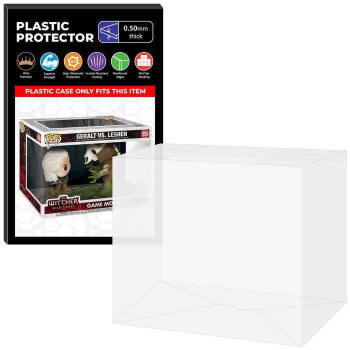Pop Protector for Geralt vs Leshen #555 Funko Pop Game Moments - for just $13.99! 