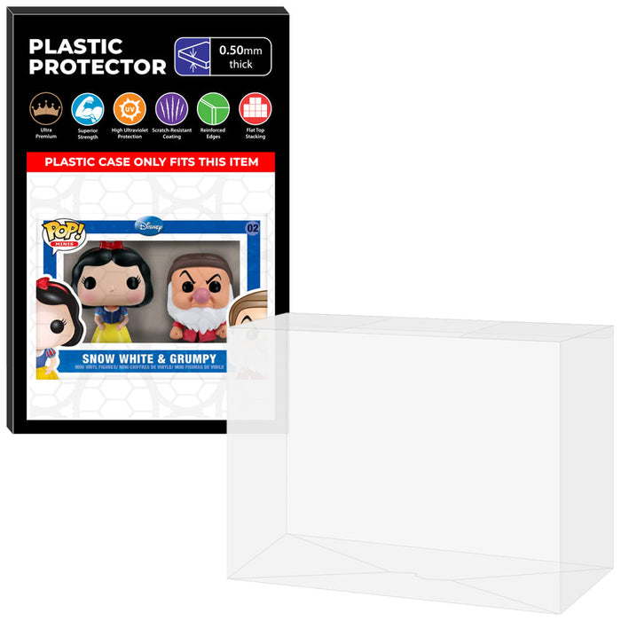 Pop Protector for 2 Pack Mini Snow White & Grumpy #02 Funko Pop - Just $7.99! Shop now at Retro Gaming of Denver