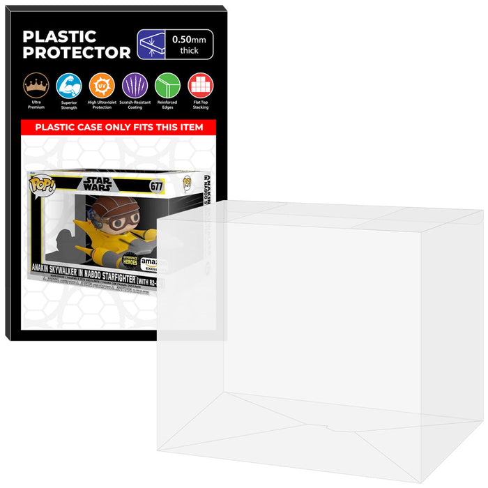 Pop Protector for Anakin Skywalker Naboo Starfighter R2-D2 #677 Funko Pop Rides - for just $13.99! 