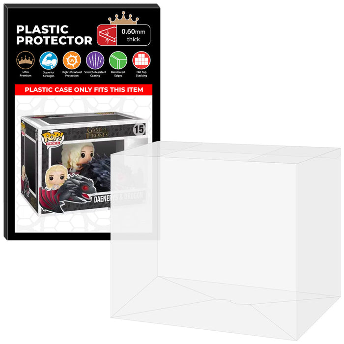 Pop Protector for Daenerys & Drogon #15 Funko Pop Rides - Just $14.99! Shop now at Retro Gaming of Denver