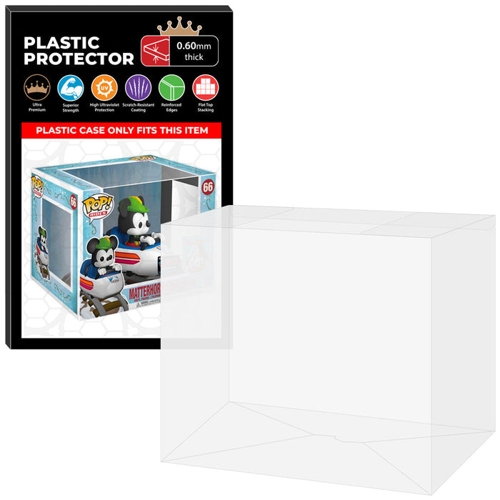 Pop Protector for Matterhorn Bobsled and Mickey Mouse NYCC #66 Funko Pop Rides - Just $14.99! Shop now at Retro Gaming of Denver