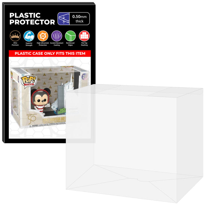 Pop Protector for Space Mountain and Mickey Mouse #28 Funko Pop Town - for just $13.99! 