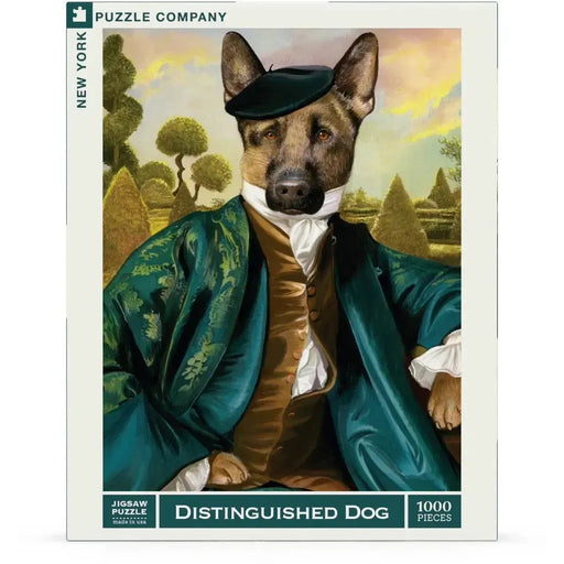 Distinguished Dog 1000 Piece Jigsaw Puzzle NYPC - for just $24.99! 