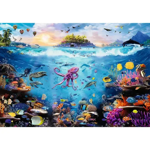 Dive into Underwater Paradise 13500 Piece Jigsaw Puzzle Trefl - for just $119.99! 
