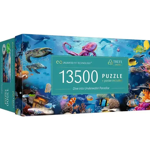 Dive into Underwater Paradise 13500 Piece Jigsaw Puzzle Trefl - for just $119.99! 