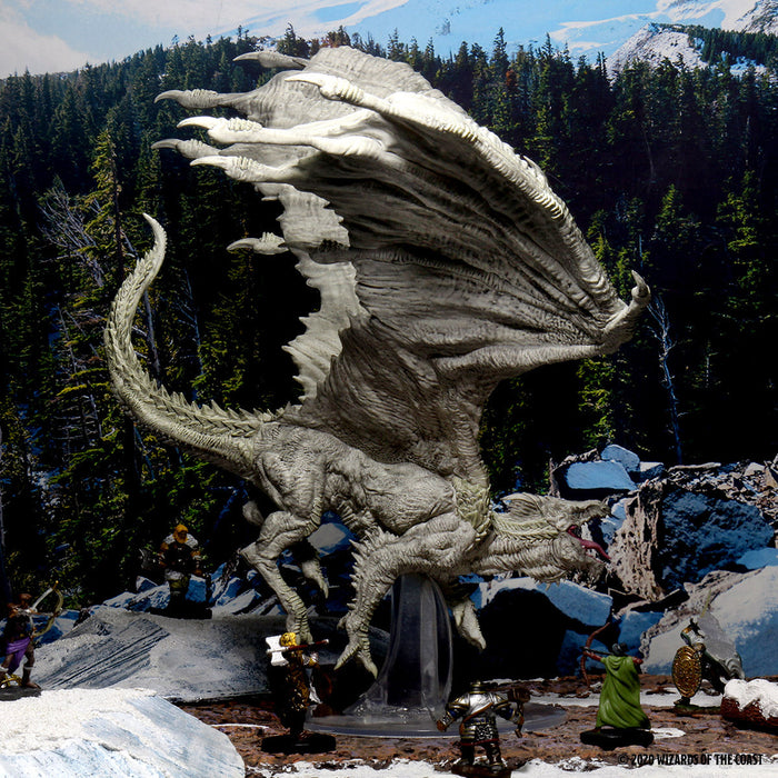 D&D: Icons of the Realms - Adult White Dragon Premium Figure - for just $69.99! 