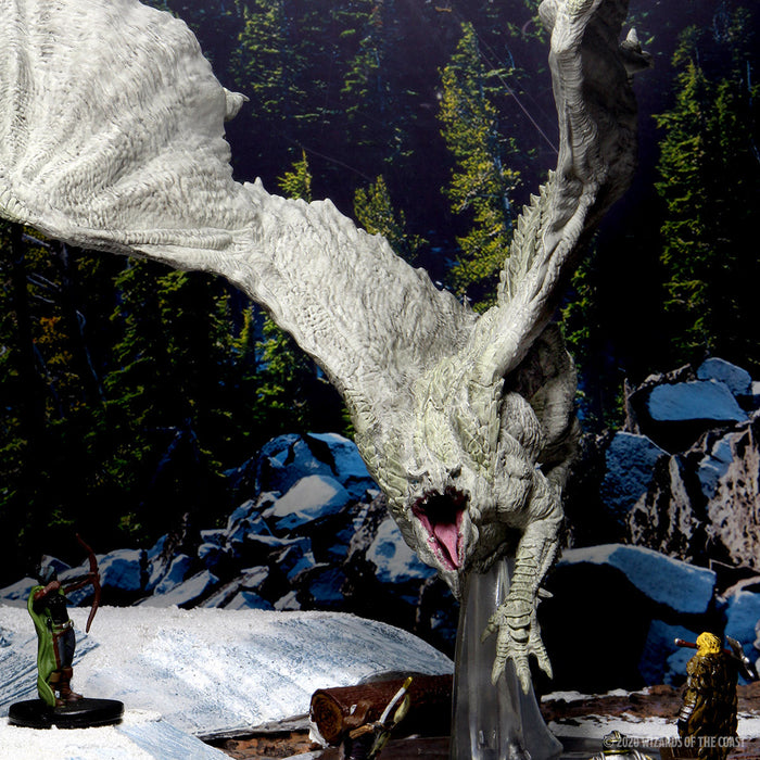 D&D: Icons of the Realms - Adult White Dragon Premium Figure - for just $69.99! 