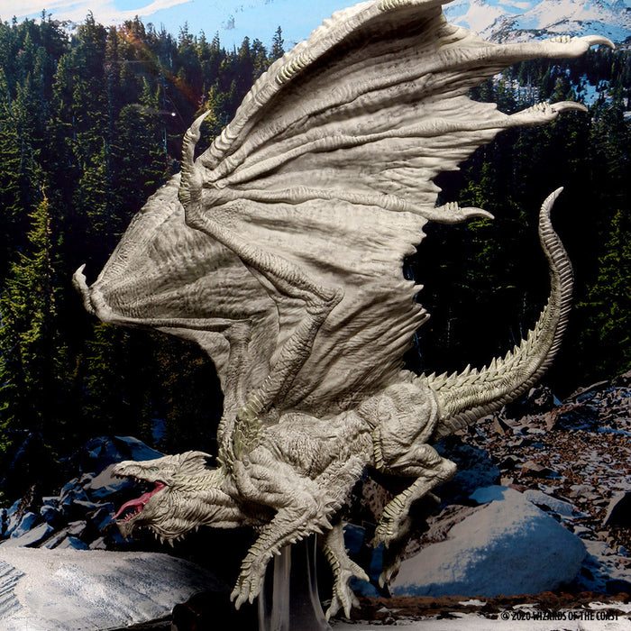 D&D: Icons of the Realms - Adult White Dragon Premium Figure - for just $69.99! 
