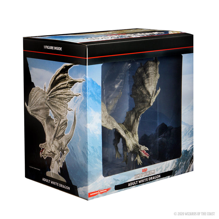 D&D: Icons of the Realms - Adult White Dragon Premium Figure - for just $69.99! 