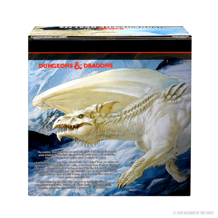 D&D: Icons of the Realms - Adult White Dragon Premium Figure - for just $69.99! 