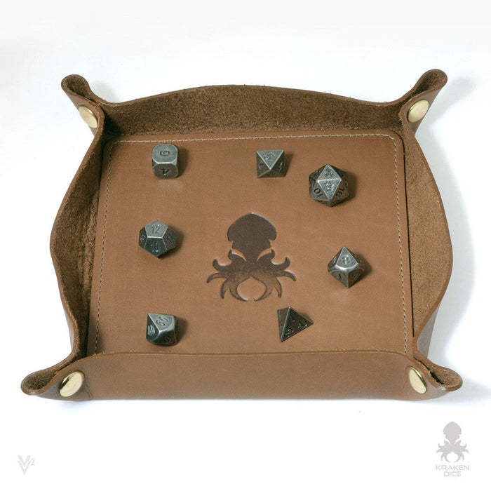 Kraken Dice Leather Dice Tray - for just $29.99! 