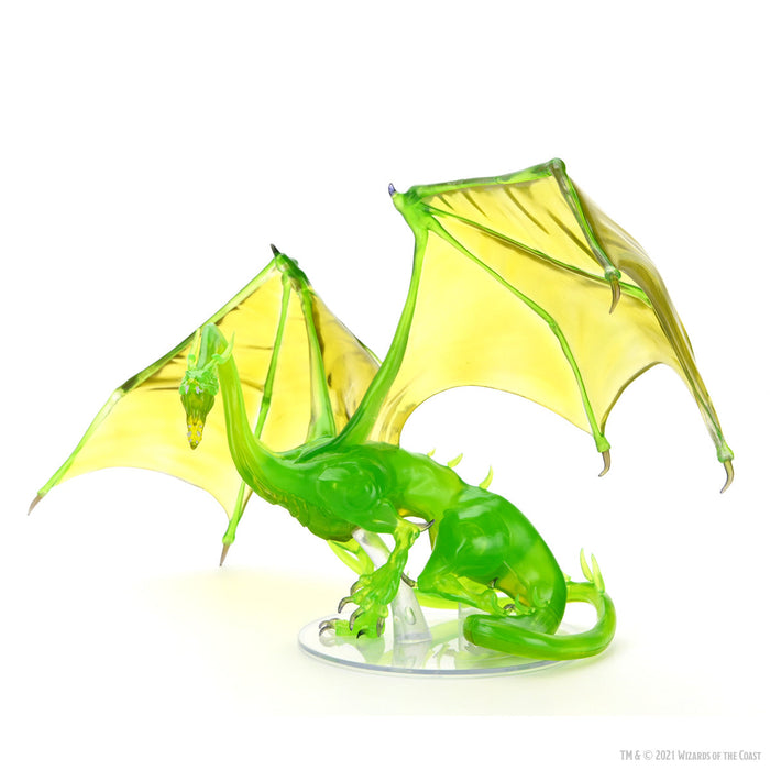 D&D: Icons of the Realms - Adult Emerald Dragon Premium Figure - for just $99.99! 