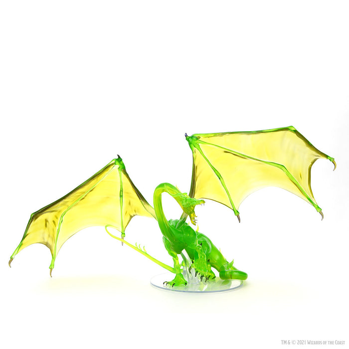 D&D: Icons of the Realms - Adult Emerald Dragon Premium Figure - for just $99.99! 